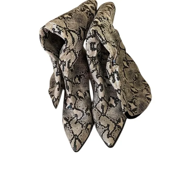 Steve Madden Ranger Animal Print Block Heel Boots, 10