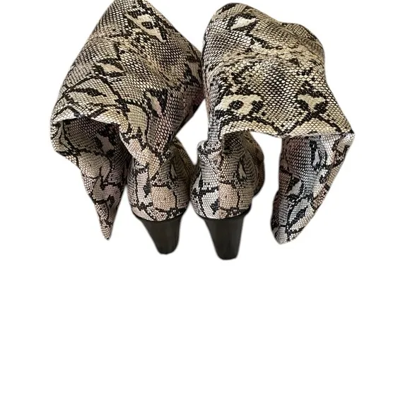 Steve Madden Ranger Animal Print Block Heel Boots, 10