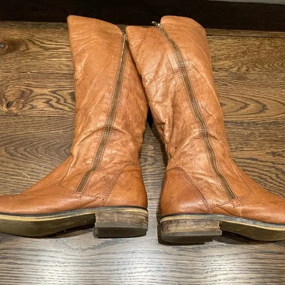 Steve Madden Shawny Leather Riding Boots