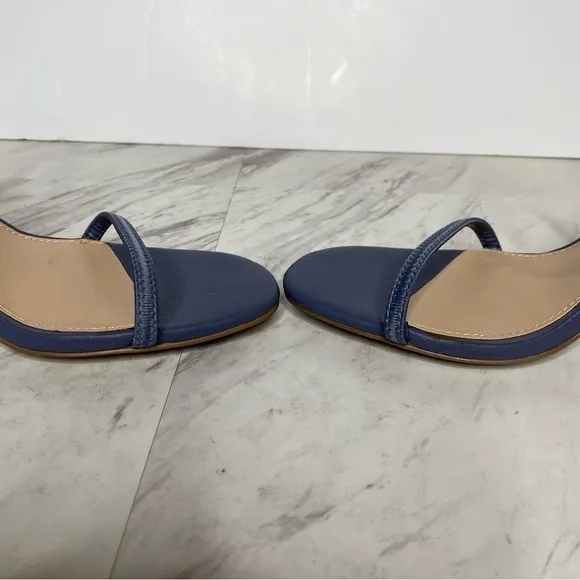 Steve Madden Snap Blue Heeled Sandal 9 1/2 M