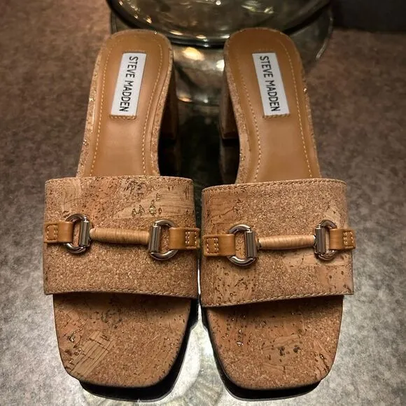 Steve Madden Splendid Cork Sandals NEW