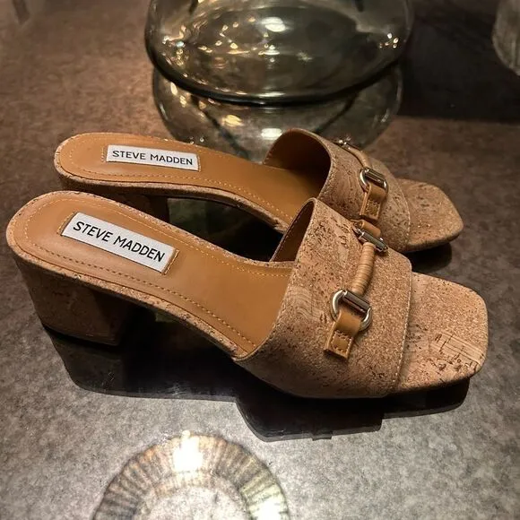 Steve Madden Splendid Cork Sandals NEW