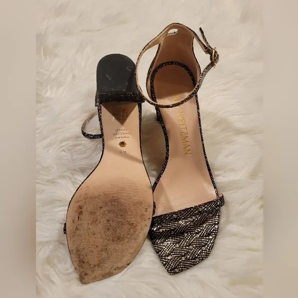 Stuart Weitzman Amelina Block Heel Sandals