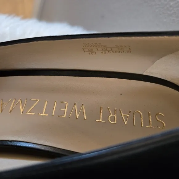 Stuart Weitzman Black Women's Pumps