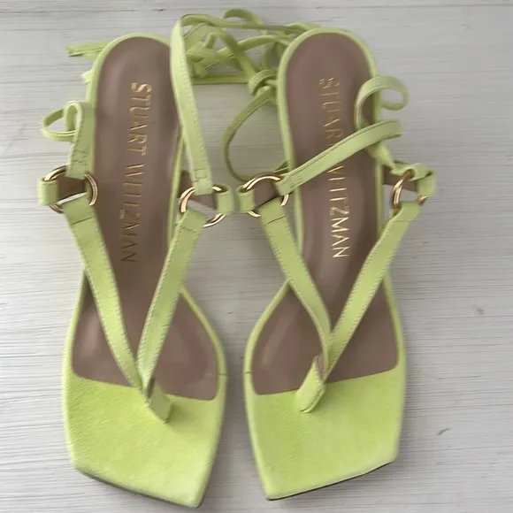 Stuart Weitzman block heel sandals