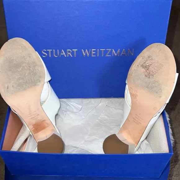 Stuart Weitzman Galene Block Heel Sandals