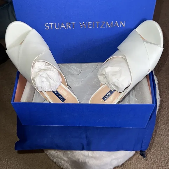 Stuart Weitzman Galene Block Heel Sandals