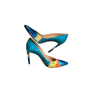 Stuart Weitzman multicolor Patent Leather Printed PumpsWomen's Size: 8