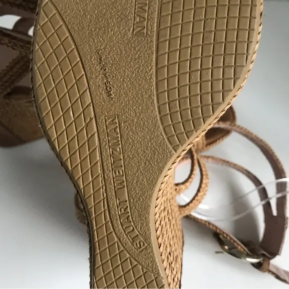 Stuart Weitzman Reins wedge sandals. Size 10