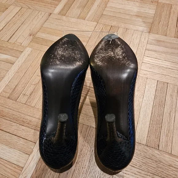 Stuart Weitzman | Sea Crystal Snake 3.5 inch heels