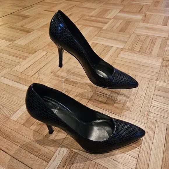 Stuart Weitzman | Sea Crystal Snake 3.5 inch heels