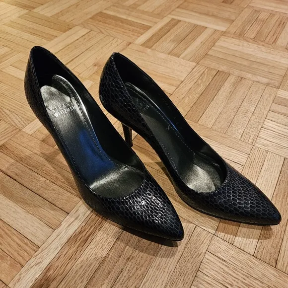 Stuart Weitzman | Sea Crystal Snake 3.5 inch heels