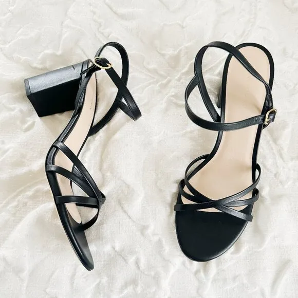 Stuart Weitzman Starla Block Heel Sandal Size 12 New