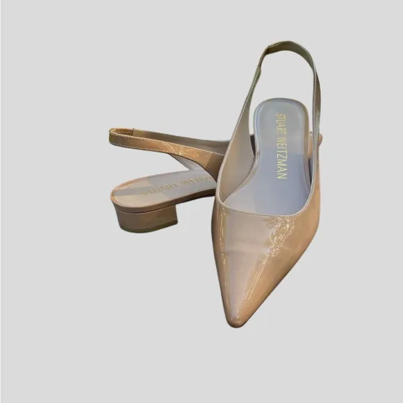 Stuart Weitzman “Stuart Slingback” nude size 8(B 5)