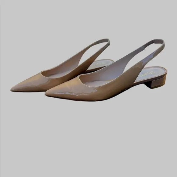 Stuart Weitzman “Stuart Slingback” nude size 8(B 5)