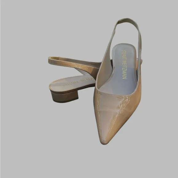 Stuart Weitzman “Stuart Slingback” nude size 8(B 5)