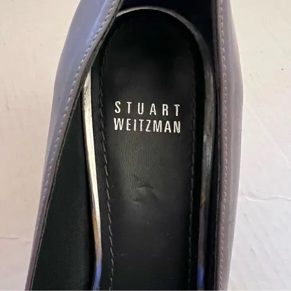 Stuart Weitzman Taupe Block Heel size 9 N