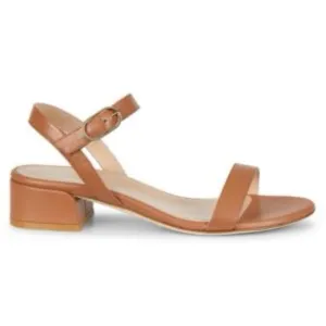 Stuart Weitzman Tibby Block Heel Sandals Women's Size 8