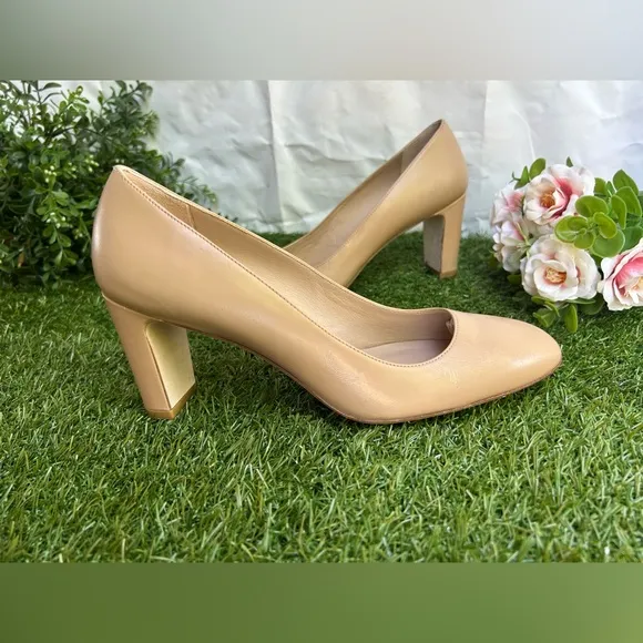 Stuart Weitzman VIDA 75 PUMP in ADOBE  women size 7.5 new