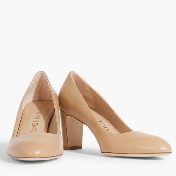 Stuart Weitzman VIDA 75 PUMP in ADOBE  women size 7.5 new