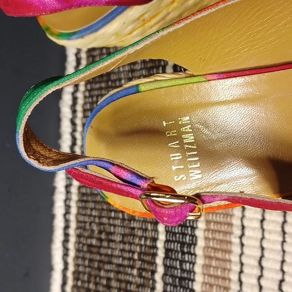 Stuart Weitzman wedge sandals
