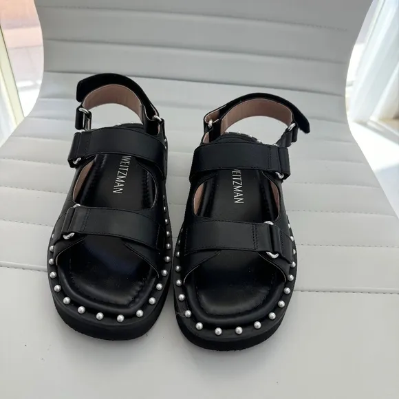 STUART WEITZMAN WEDGE SANDALS