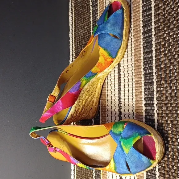 Stuart Weitzman wedge sandals