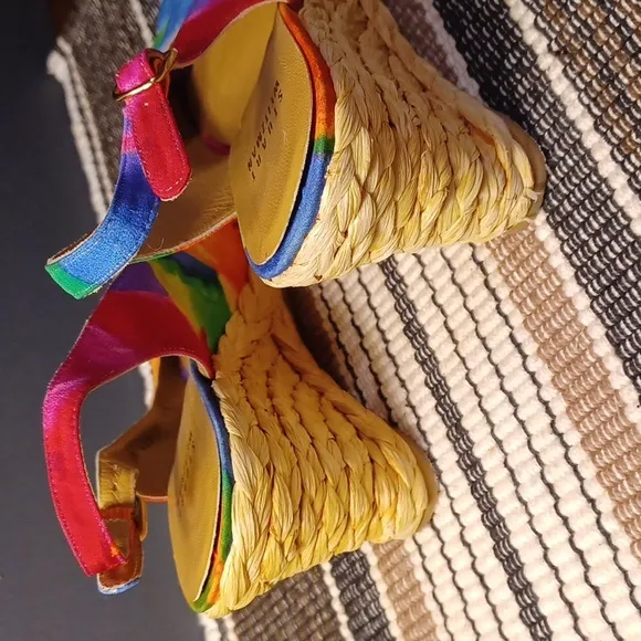 Stuart Weitzman wedge sandals