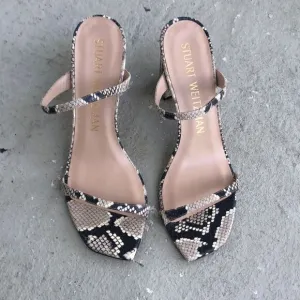 Stuart Weitzman Aleena block sandals