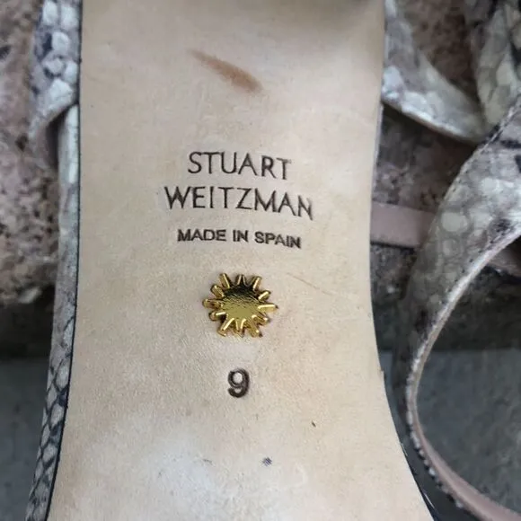 Stuart Weitzman Aleena block sandals