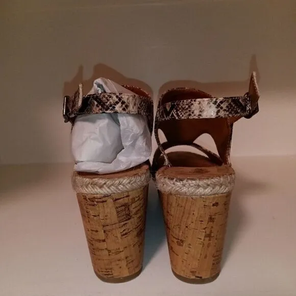 💯💥STYLE &amp; CO. FERANN WEDGE SANDALS By Macy's- Size 8💥🔥NEW Without The Box.