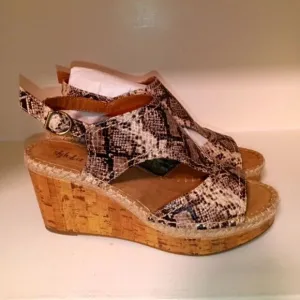 💯💥STYLE &amp; CO. FERANN WEDGE SANDALS By Macy's- Size 8💥🔥NEW Without The Box.