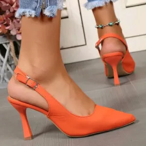 Summer Autumn Women's Shoes Women's High Heel Sandals Stiletto High Heels Pointe