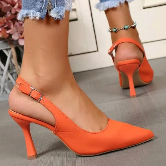 Summer Autumn Women's Shoes Women's High Heel Sandals Stiletto High Heels Pointe