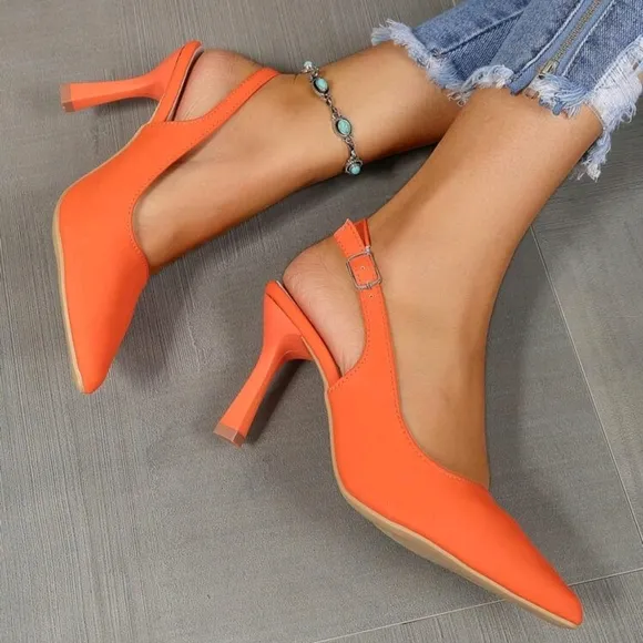 Summer Autumn Women's Shoes Women's High Heel Sandals Stiletto High Heels Pointe