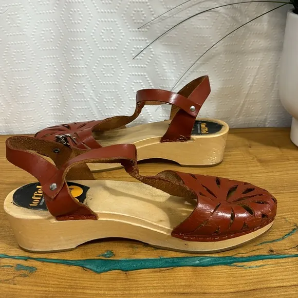 Swedish hasbeens lacy sandals
