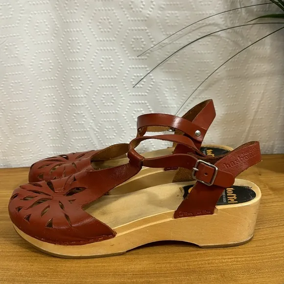Swedish hasbeens lacy sandals