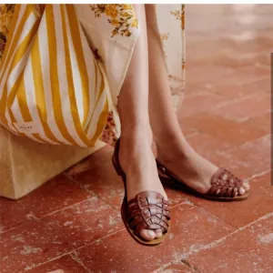 Sézane mina low sandals