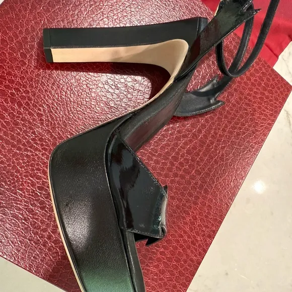 Tamara Mellon Black platform “Comet 130” new in box. Never worn! Size 41