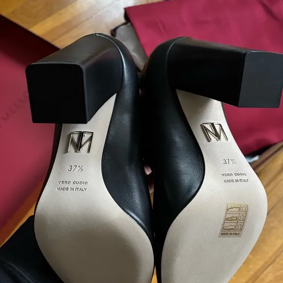 Tamara Mellon Caress Ankle 105 Napa Leather Boots 37.5