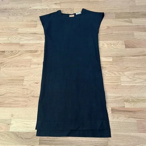 Taylor Stitch The Loma Dress Navy Size M