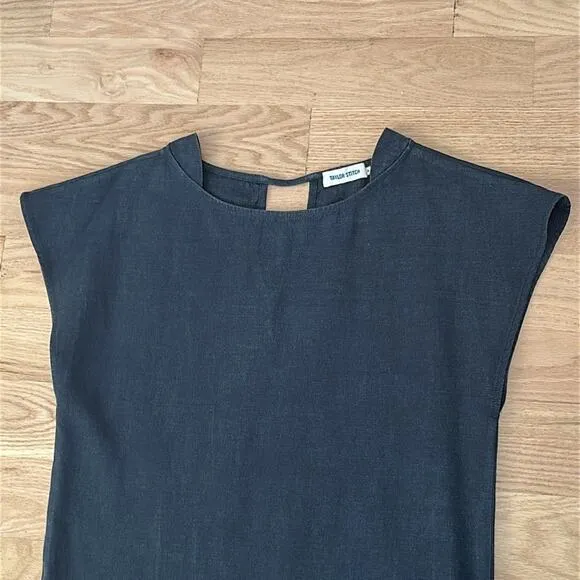 Taylor Stitch The Loma Dress Navy Size M