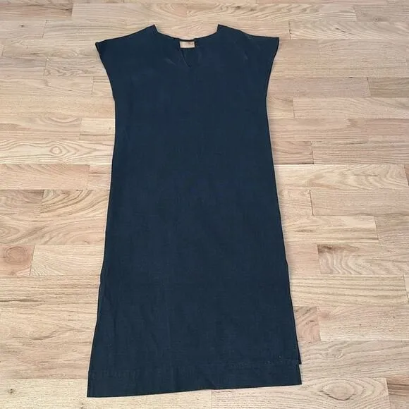Taylor Stitch The Loma Dress Navy Size M