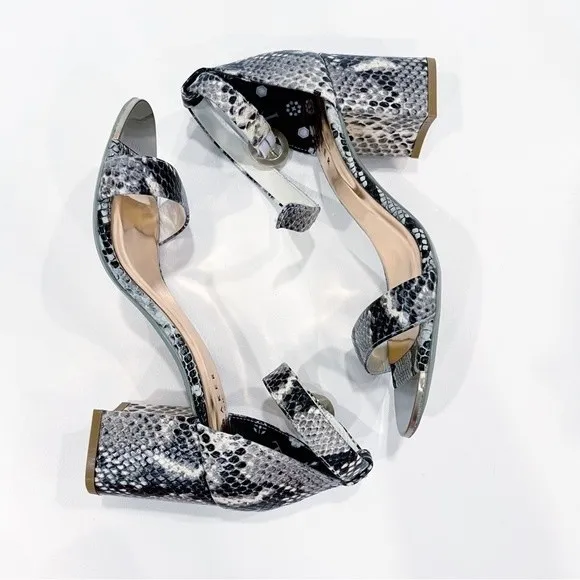 TED BAKER LONDON Manyap Snake Sandal NEW Size 38