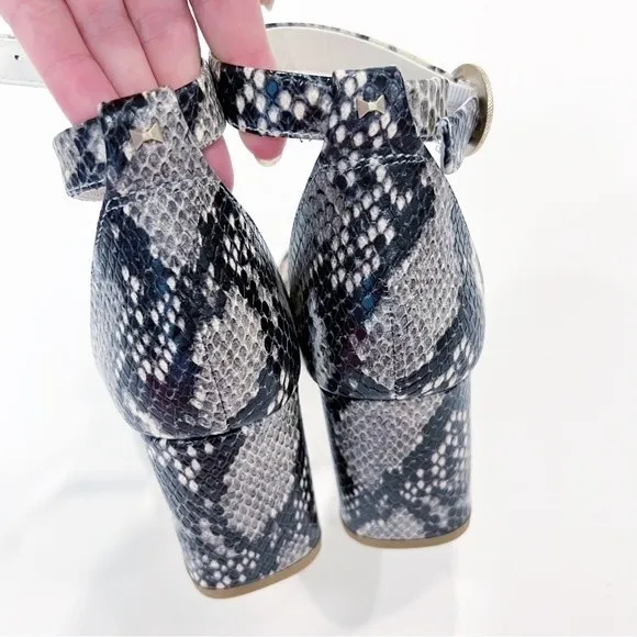 TED BAKER LONDON Manyap Snake Sandal NEW Size 38