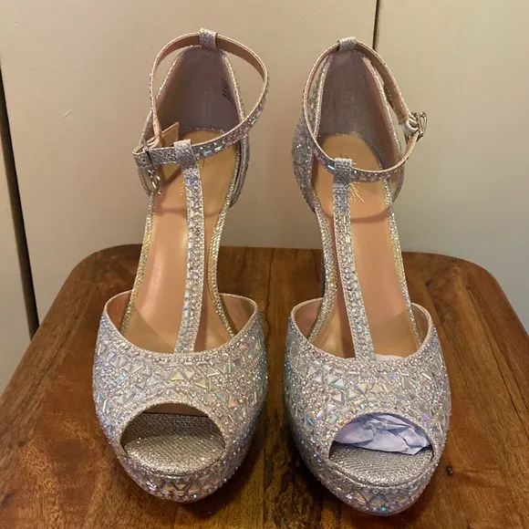 Thalia Sodi Rhinestone Pumps