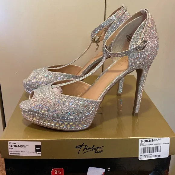 Thalia Sodi Rhinestone Pumps