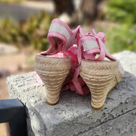 THE PERFECT ANKLE TIE ESPADRILLE‎ Wedge SANDALS FOR THE SUMMER