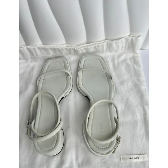 THE ROW Kate leather sandals