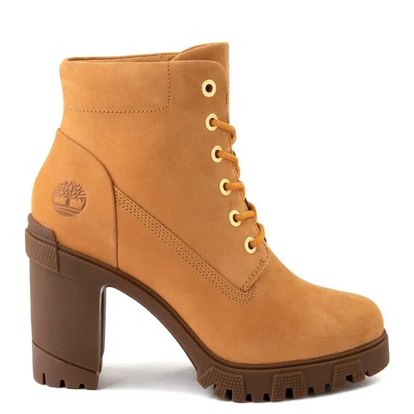 Timberland Lana 6 IN Wheat Ankle Short Boots Bootie Shoes Heels Pumps NEW